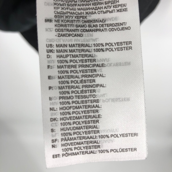 Adidas Womens Pullover Half Zip Track Jacket Size Small Black Shell Hoodie - Picture 9 of 16